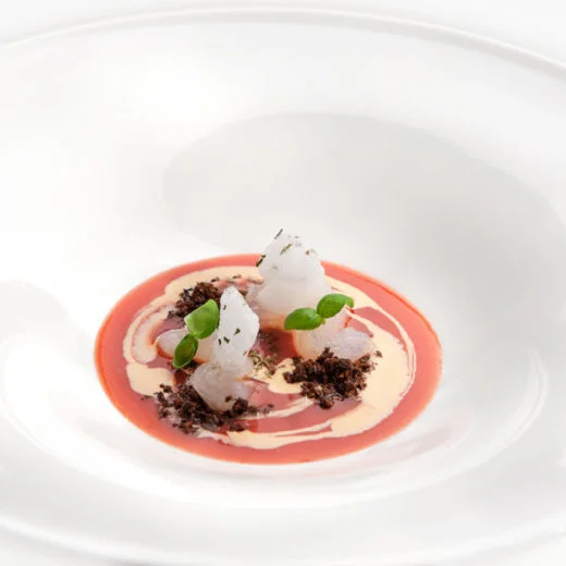 Immagine degli scampi alla pizzaiola.